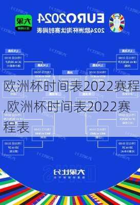 欧洲杯时间表2022赛程,欧洲杯时间表2022赛程表