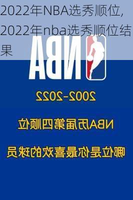 2022年NBA选秀顺位,2022年nba选秀顺位结果