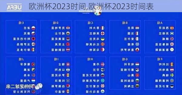 欧洲杯2023时间,欧洲杯2023时间表