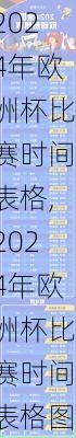 2024年欧洲杯比赛时间表格,2024年欧洲杯比赛时间表格图片大全下载