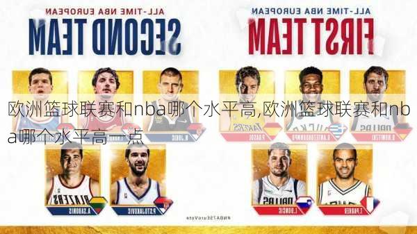 欧洲篮球联赛和nba哪个水平高,欧洲篮球联赛和nba哪个水平高一点