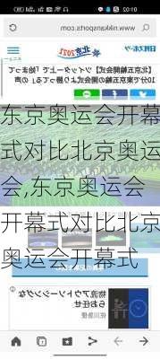 东京奥运会开幕式对比北京奥运会,东京奥运会开幕式对比北京奥运会开幕式