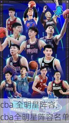 cba 全明星阵容,cba全明星阵容名单