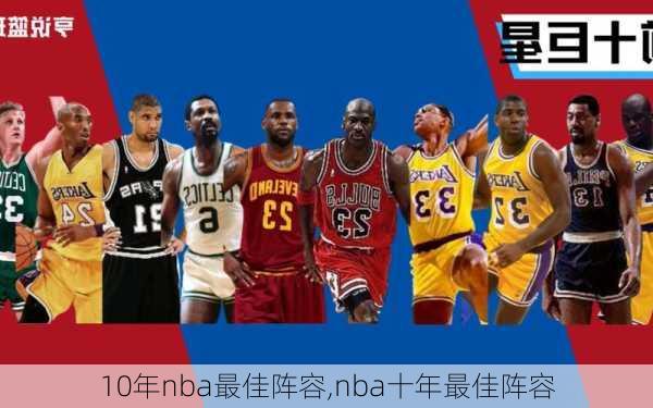 10年nba最佳阵容,nba十年最佳阵容