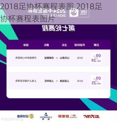 2018足协杯赛程表图,2018足协杯赛程表图片