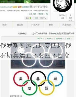 俄罗斯奥运五环变四环,俄罗斯奥运五环变四环自嘲