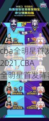 cba全明星首发2021,CBA全明星首发阵容